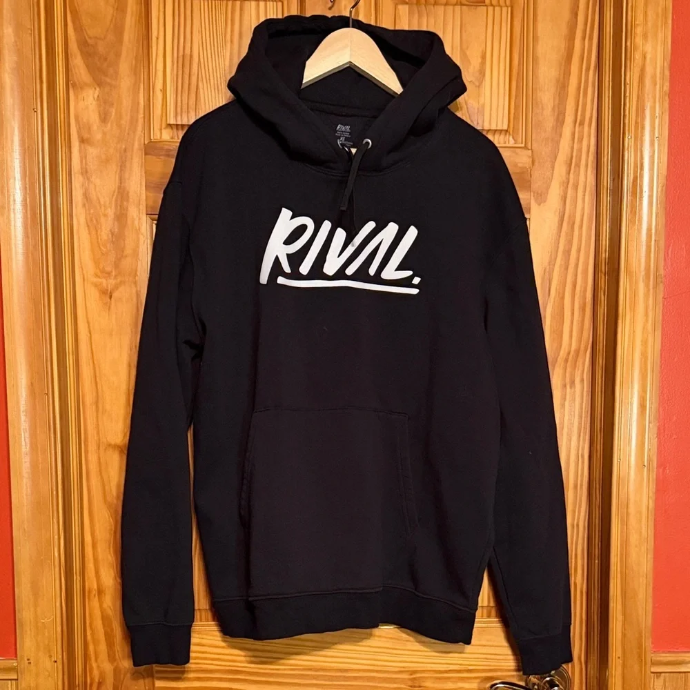 Rival Streetwear Co. Originals Black Hoodie - Picture 1 of 8